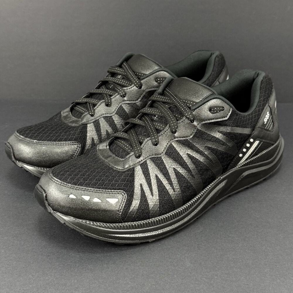 SAS Pursuit Men’s Size 12 EE Wide Black Gray Comfort Sneakers Shoes